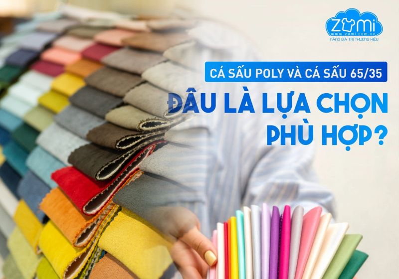So sánh vải cá sấu Poly và 65/35: Doanh nghiệp nên chọn loại nào?
