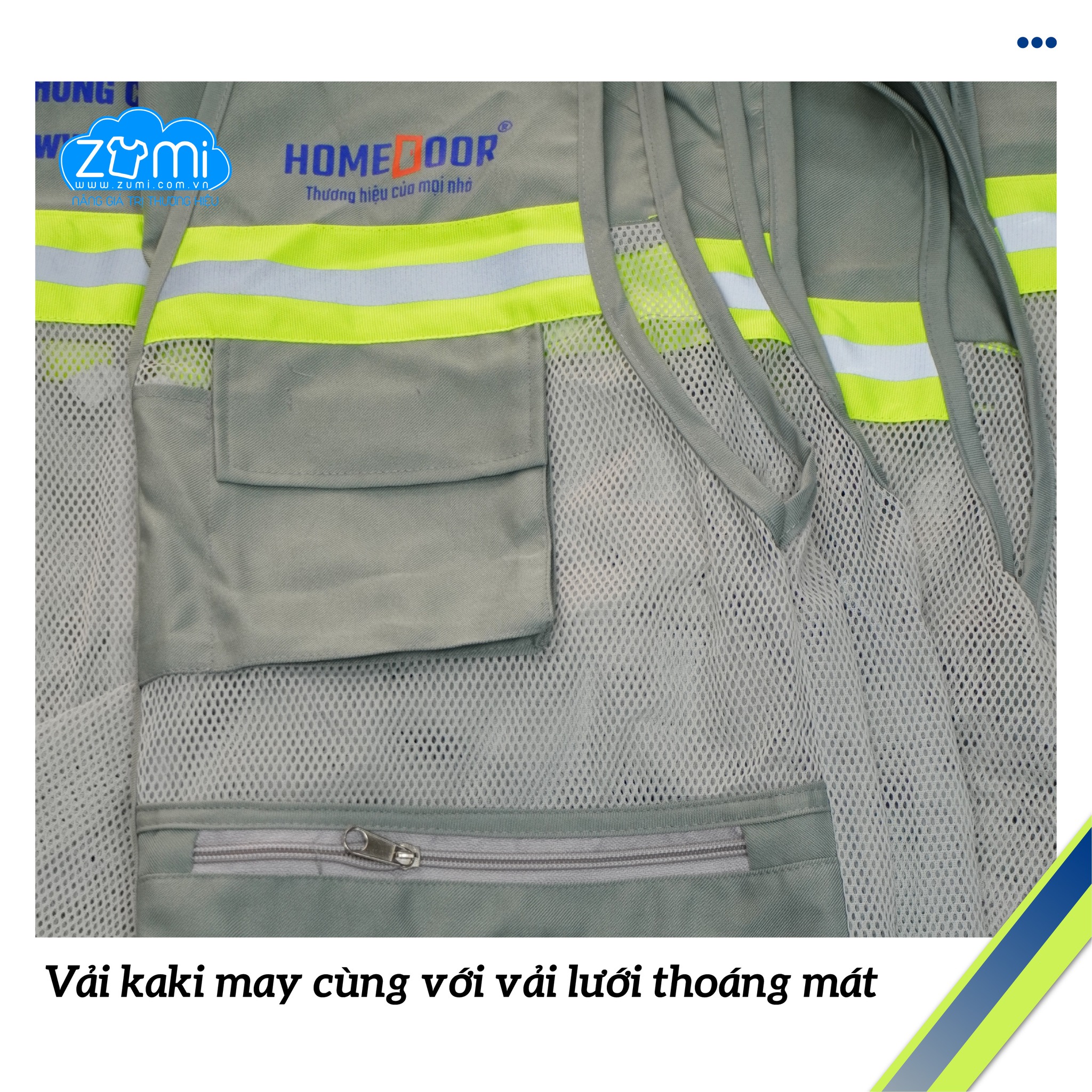 Áo Bảo Hộ Lao Động Home Door Mẫu 2