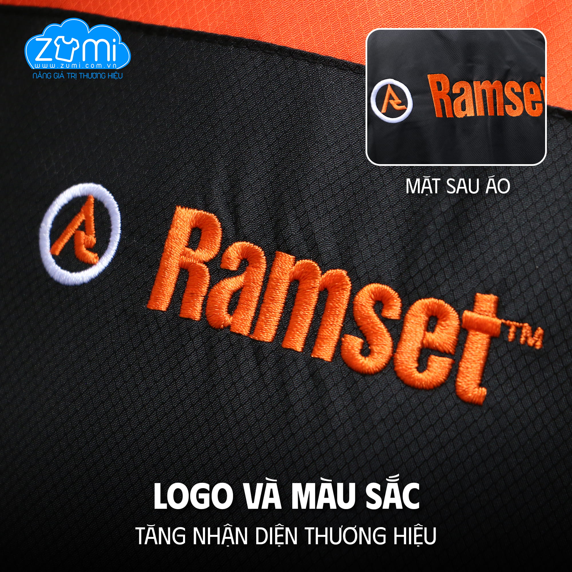 Áo khoác Đồng Phục - Áo khoác gió Công ty Ramset