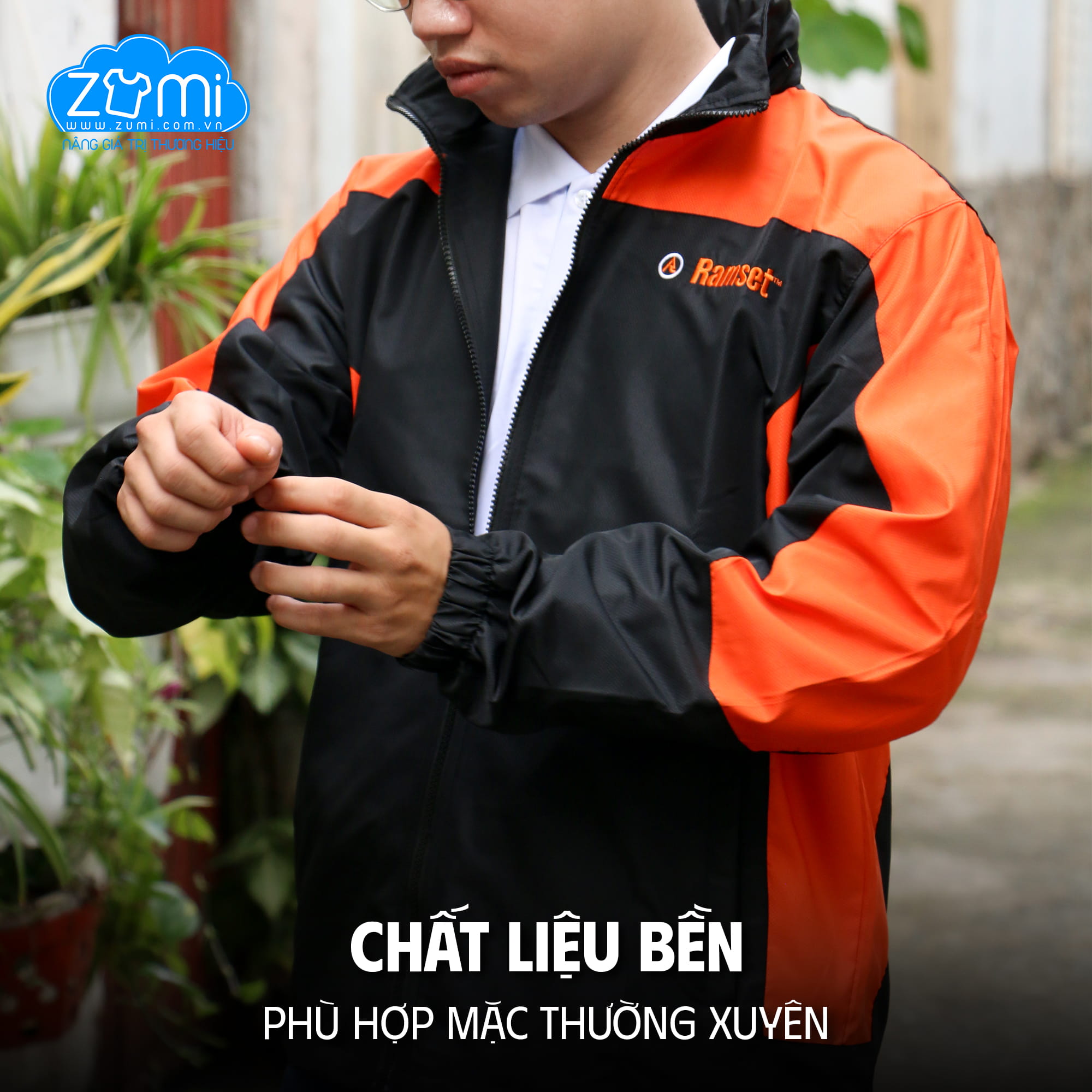 Áo khoác Đồng Phục - Áo khoác gió Công ty Ramset