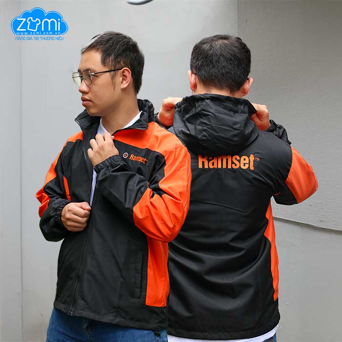 Áo khoác Đồng Phục - Áo khoác gió Công ty Ramset
