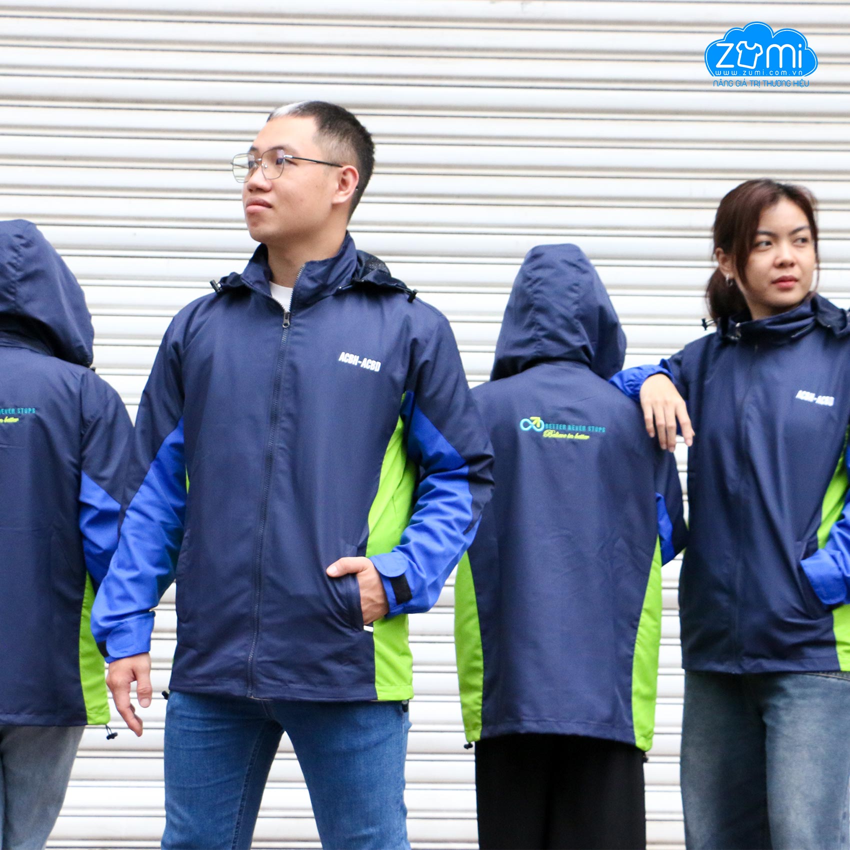 Áo khoác Đồng Phục Ngân Hàng ACB