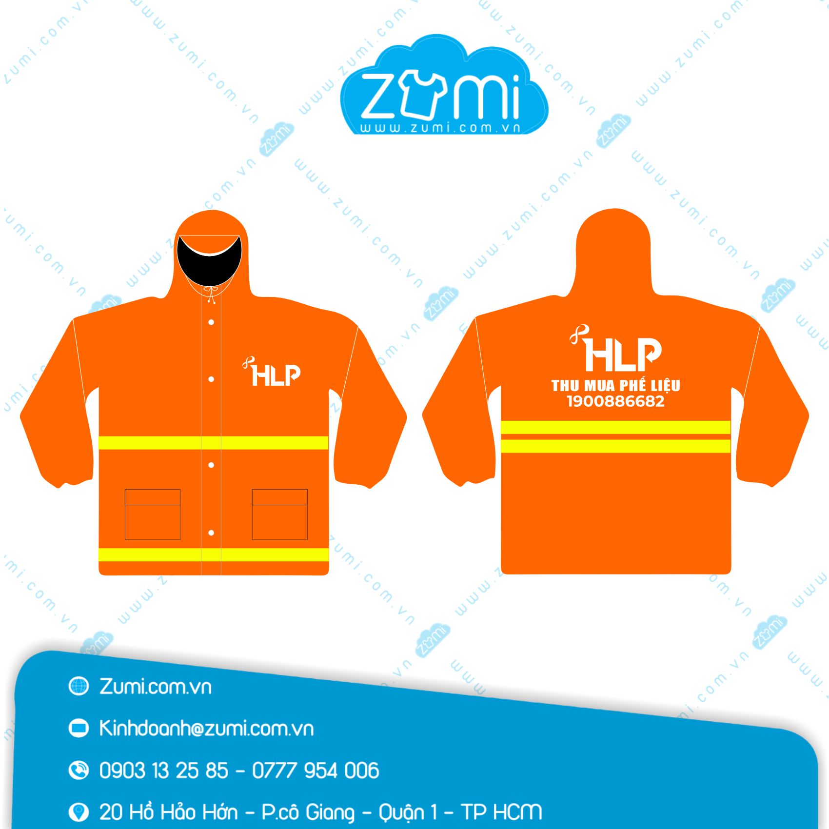 Áo mưa bộ HLP
