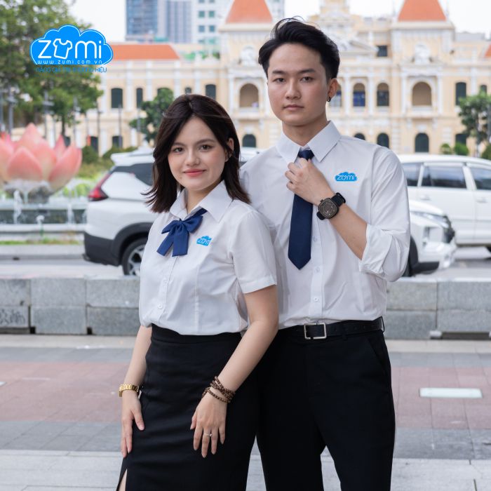 Áo Sơ Mi Công Sở Đồng Phục Zumi