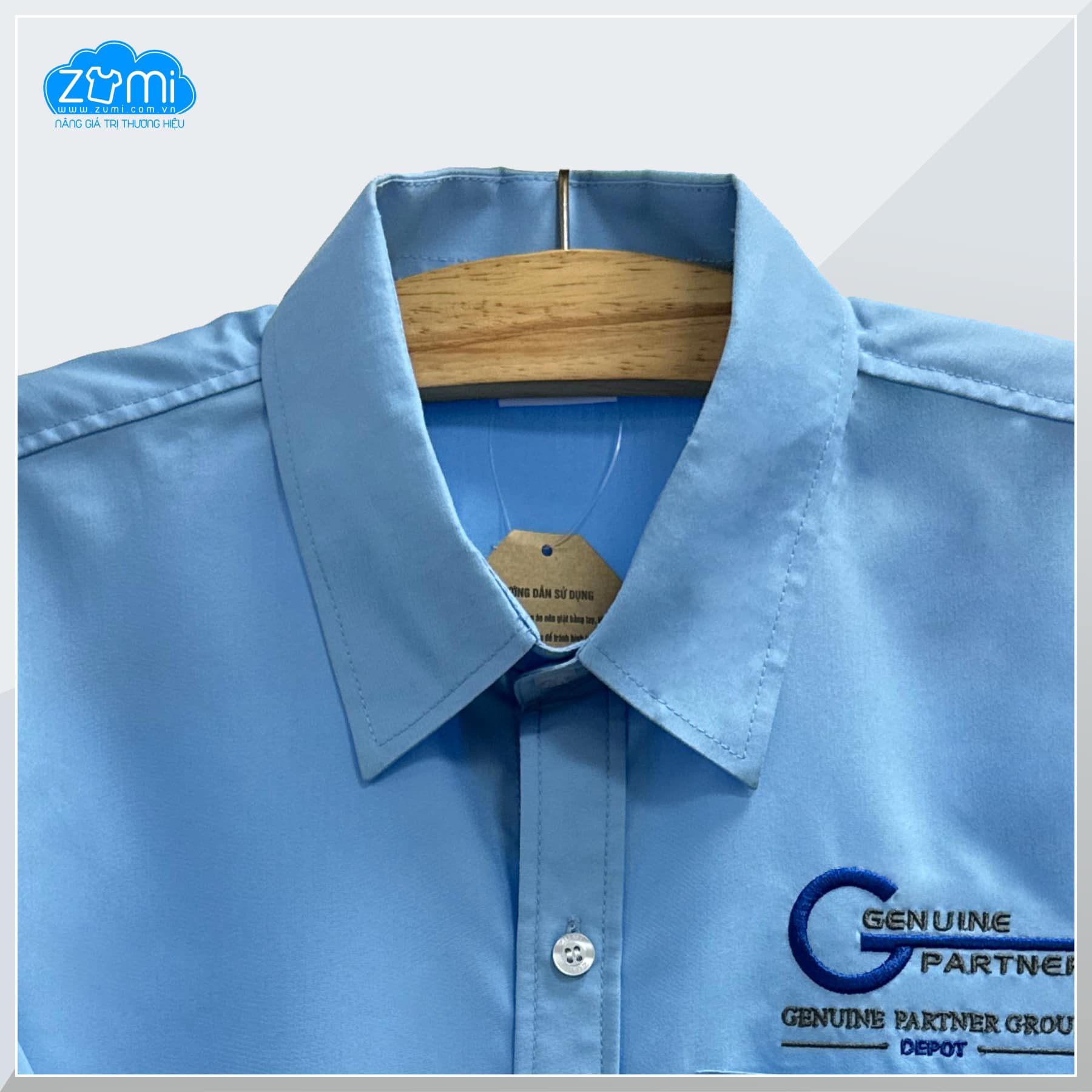 Áo Sơ Mi Đồng Phục Genuine Partner Group