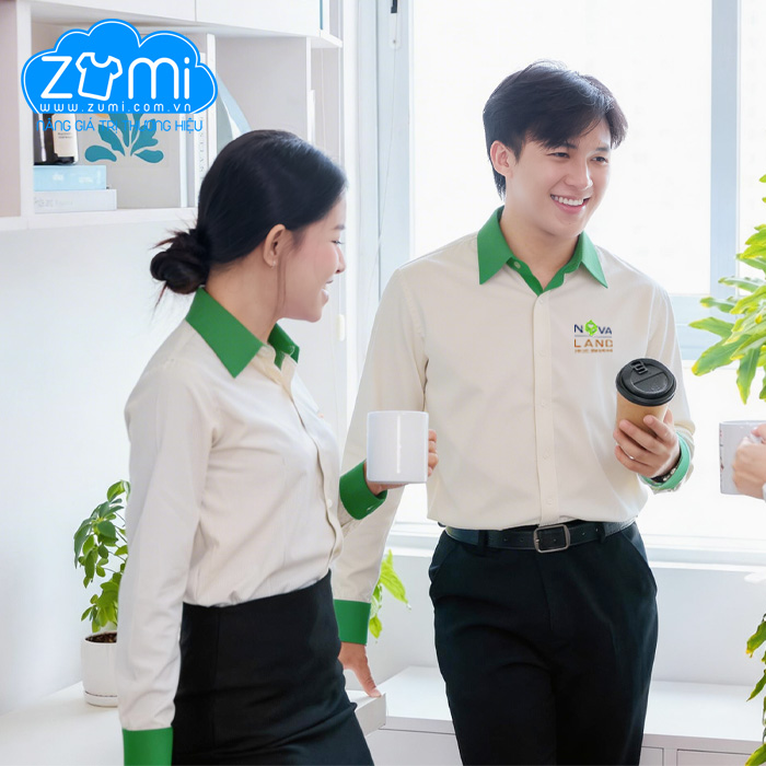 Áo Sơ Mi Đồng Phục Tay Dài Nova Land