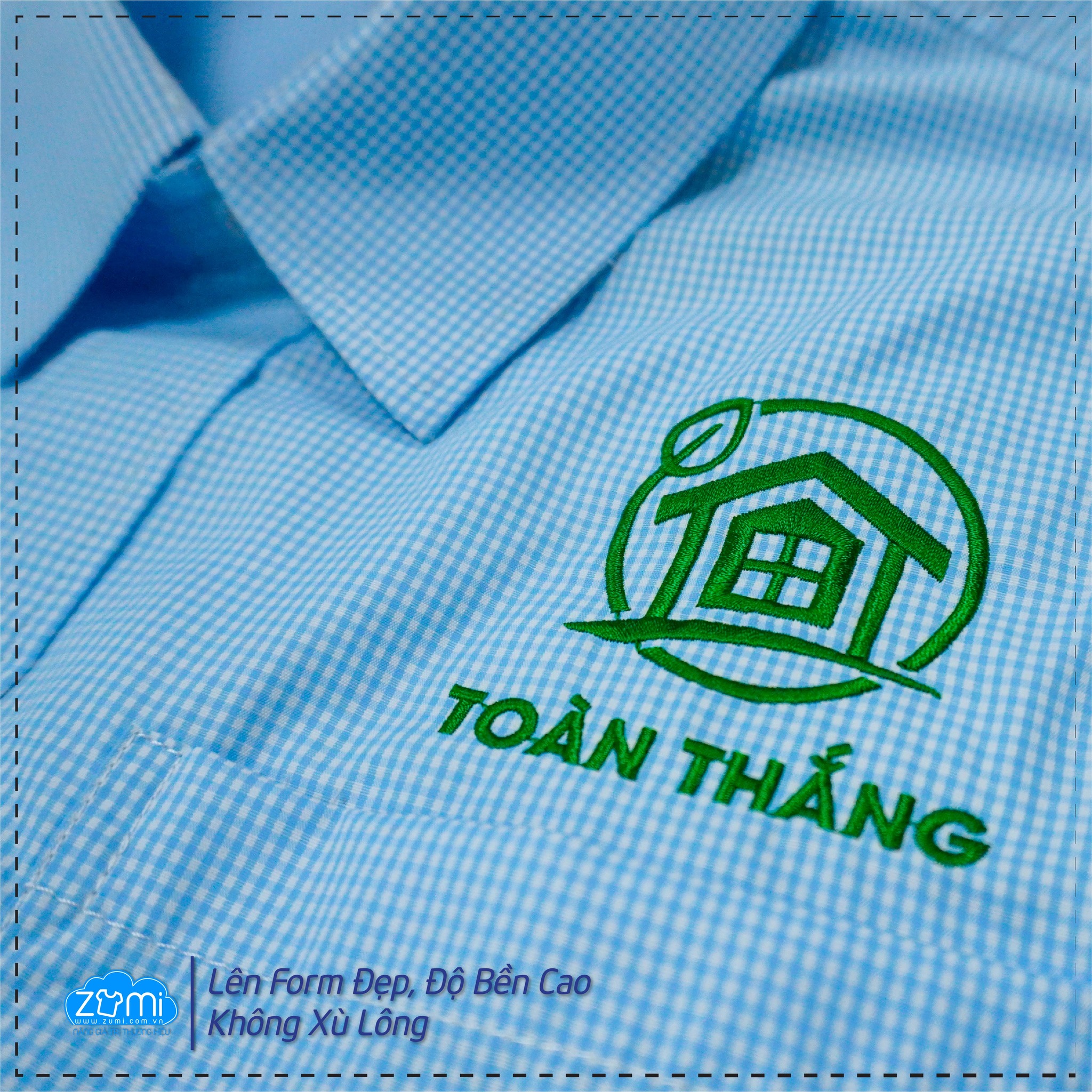 Áo Sơ Mi Đồng Phục TOÀN THẮNG