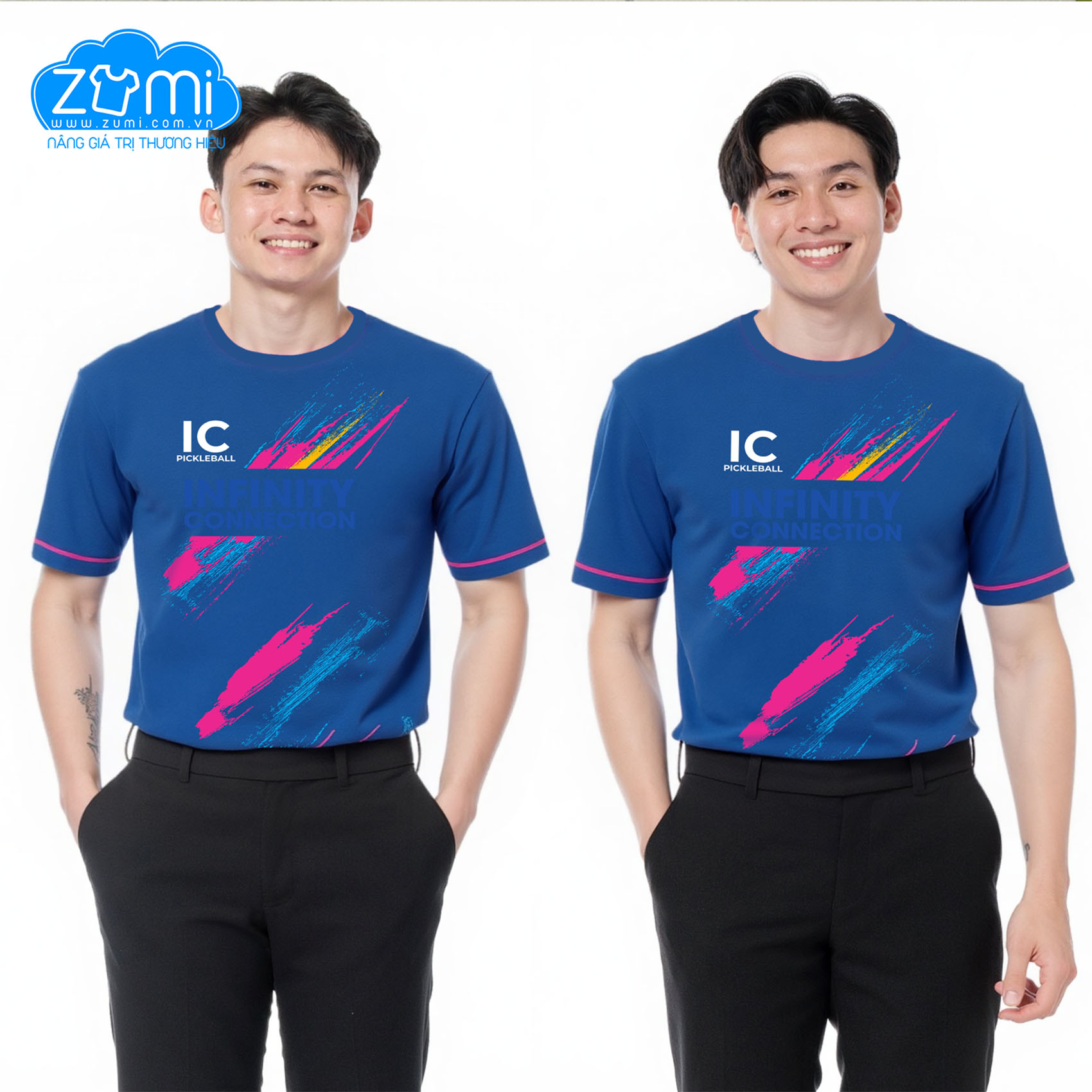  Áo Thun Đồng Phục 3D Pickle Ball IC