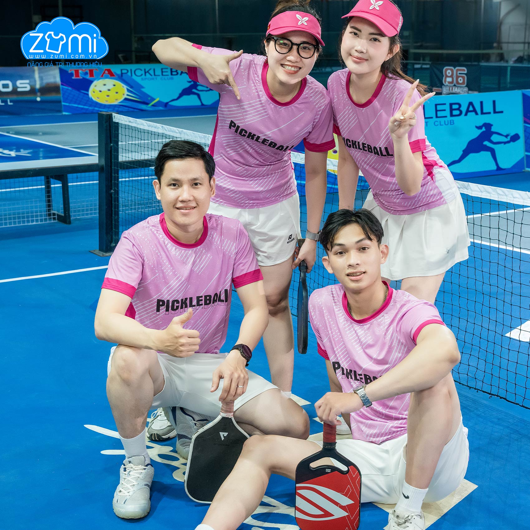  Áo Thun Đồng Phục 3D PickleBall