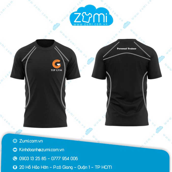 Áo Thun Đồng Phục 3D TOP GYM