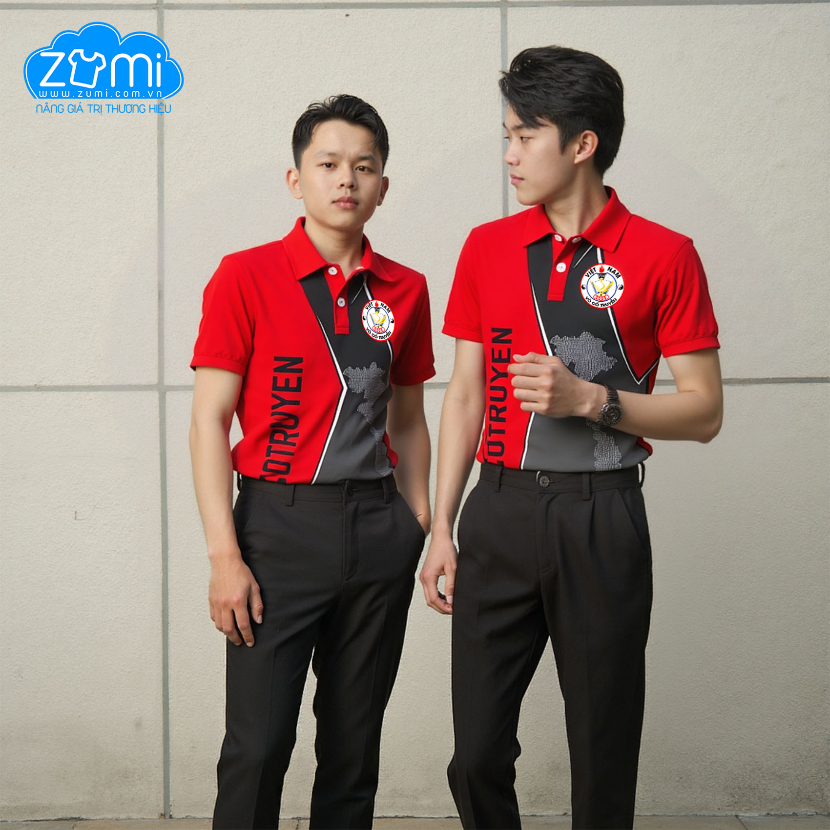 Áo thun đồng phục 3D Võ Cổ Truyền