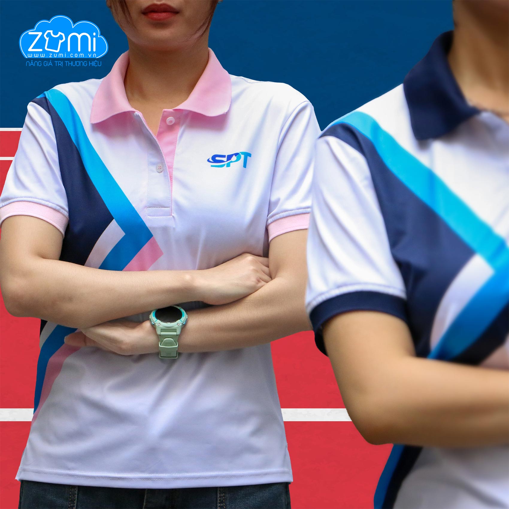 Áo Thun Đồng Phục - Áo công ty Vận Tải SPT