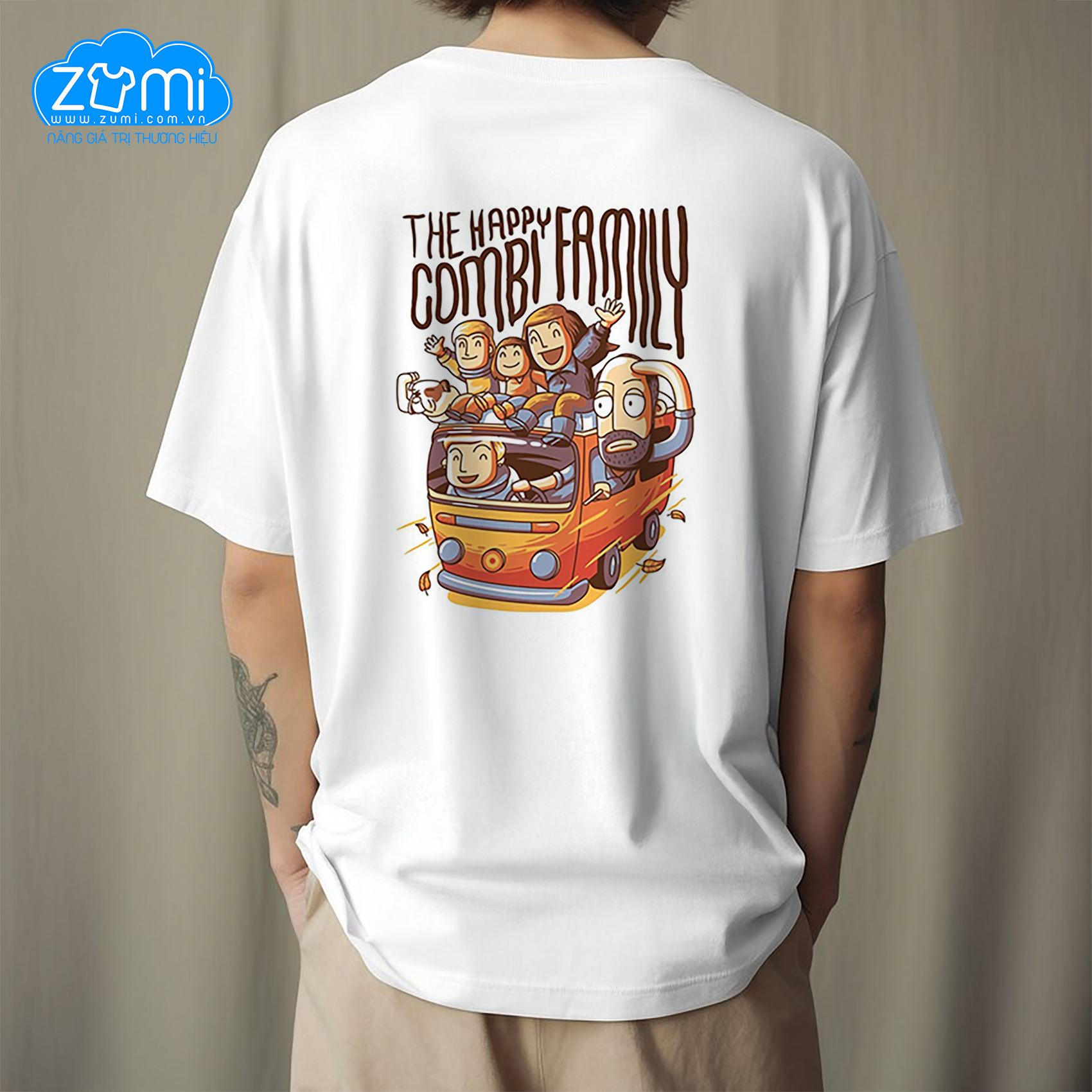 Áo Thun Đồng phục Cổ Tròn - Áo Lớp In 3D Thiết Kế Độc Lạ