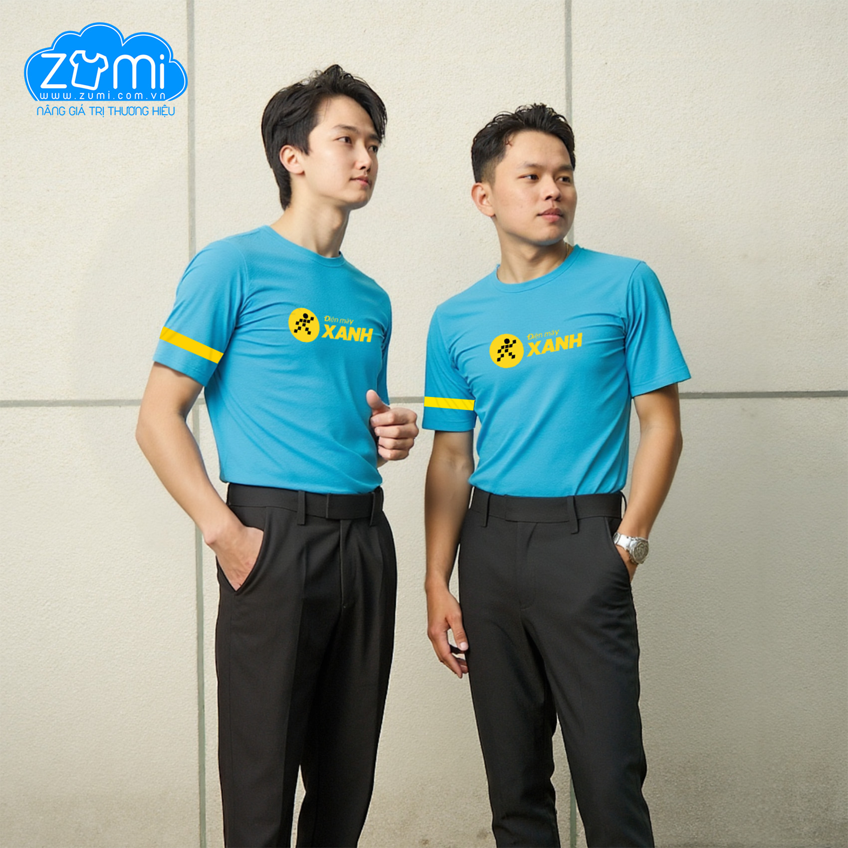Áo Thun Đồng Phục Cổ Tròn - Điện Máy Xanh - Z0222125