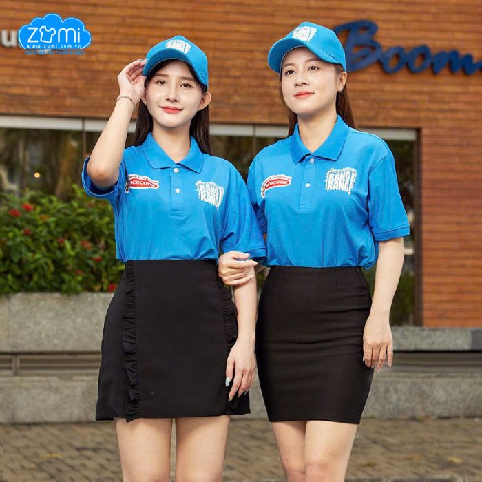 Áo Thun Đồng phục Cổ Trụ ACECOOK