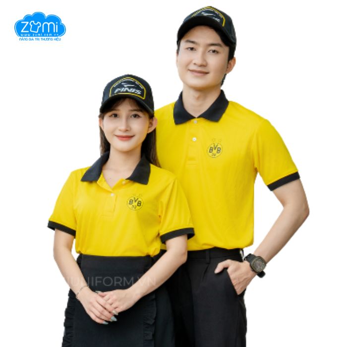 Áo Thun Đồng phục Cổ Trụ - BVB