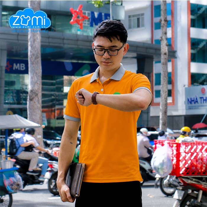 Áo Thun Đồng Phục Cổ Trụ - Cathay Life - Z0720122