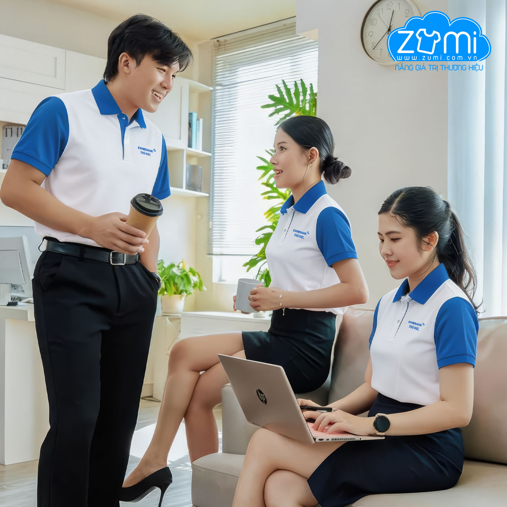 Áo Thun Đồng Phục Cổ Trụ - EXIMBANK - Z0223158