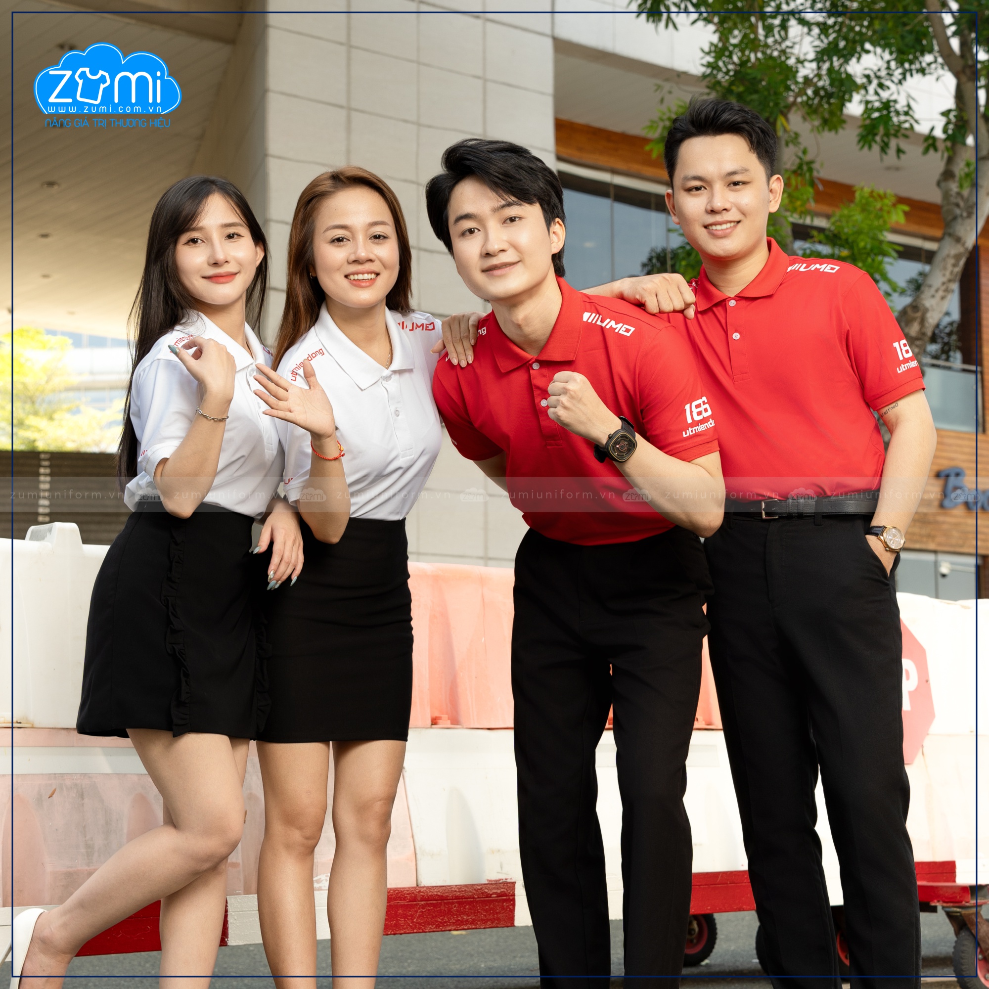 Áo Thun Đồng phục Cổ Trụ - UMD