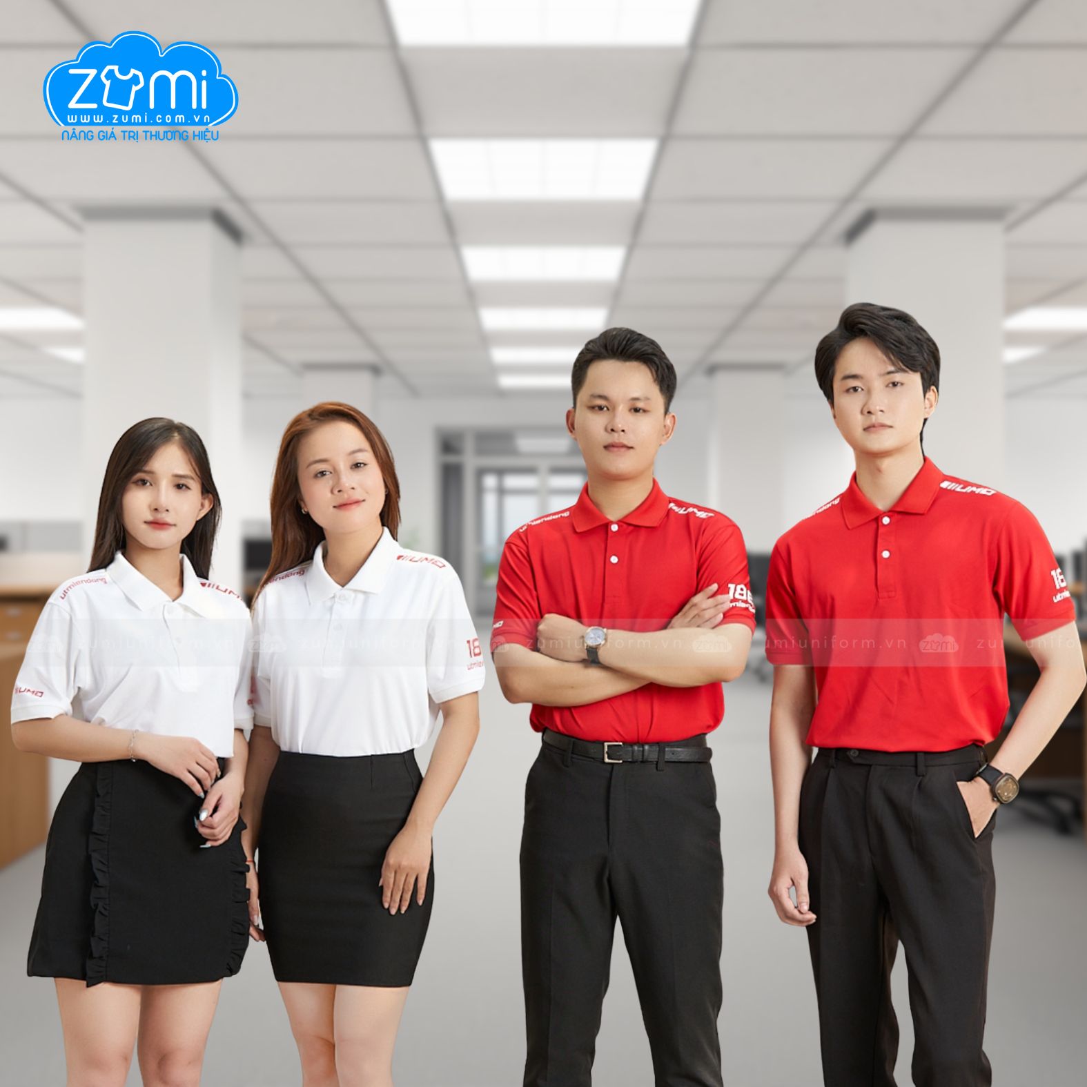 Áo Thun Đồng phục Cổ Trụ - UMD