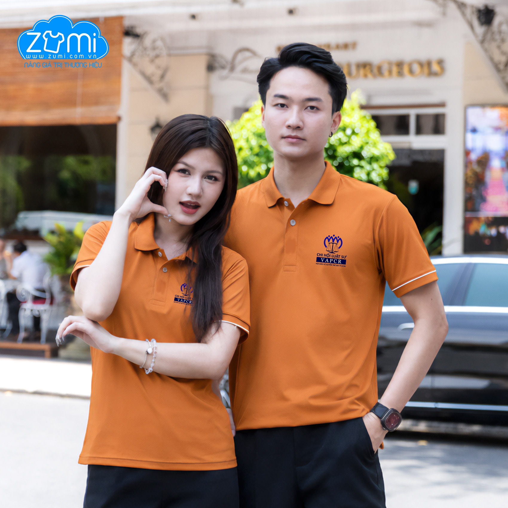 Áo Thun Đồng Phục Cổ Trụ - VAPCR - Z1122060