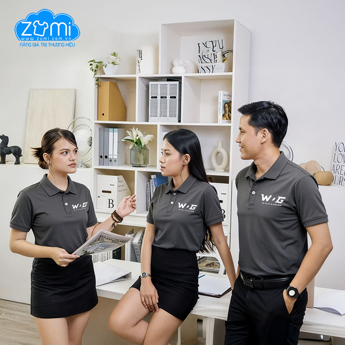 Áo Thun Đồng Phục Cổ Trụ - WIN D - Z1223040