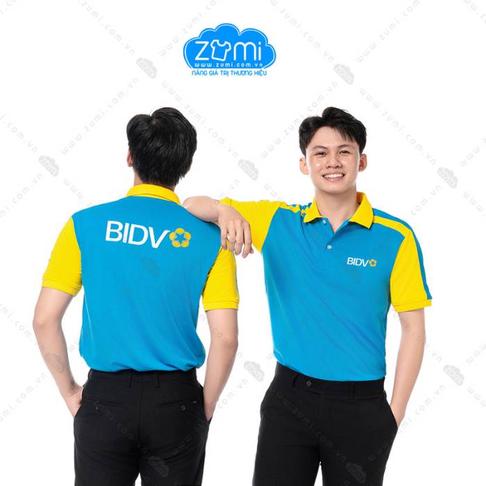 Áo Thun Đồng Phục Ngân Hàng BIDV