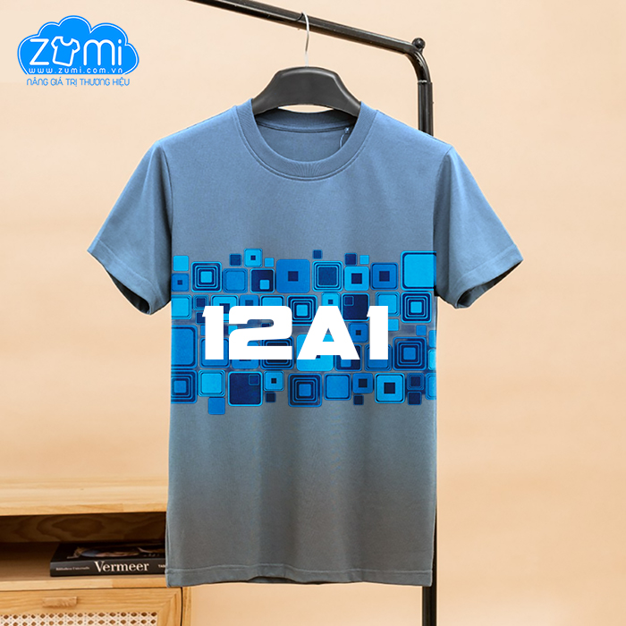 Áo Thun Đồng phục Nhóm - Áo Lớp In 3D 12A1