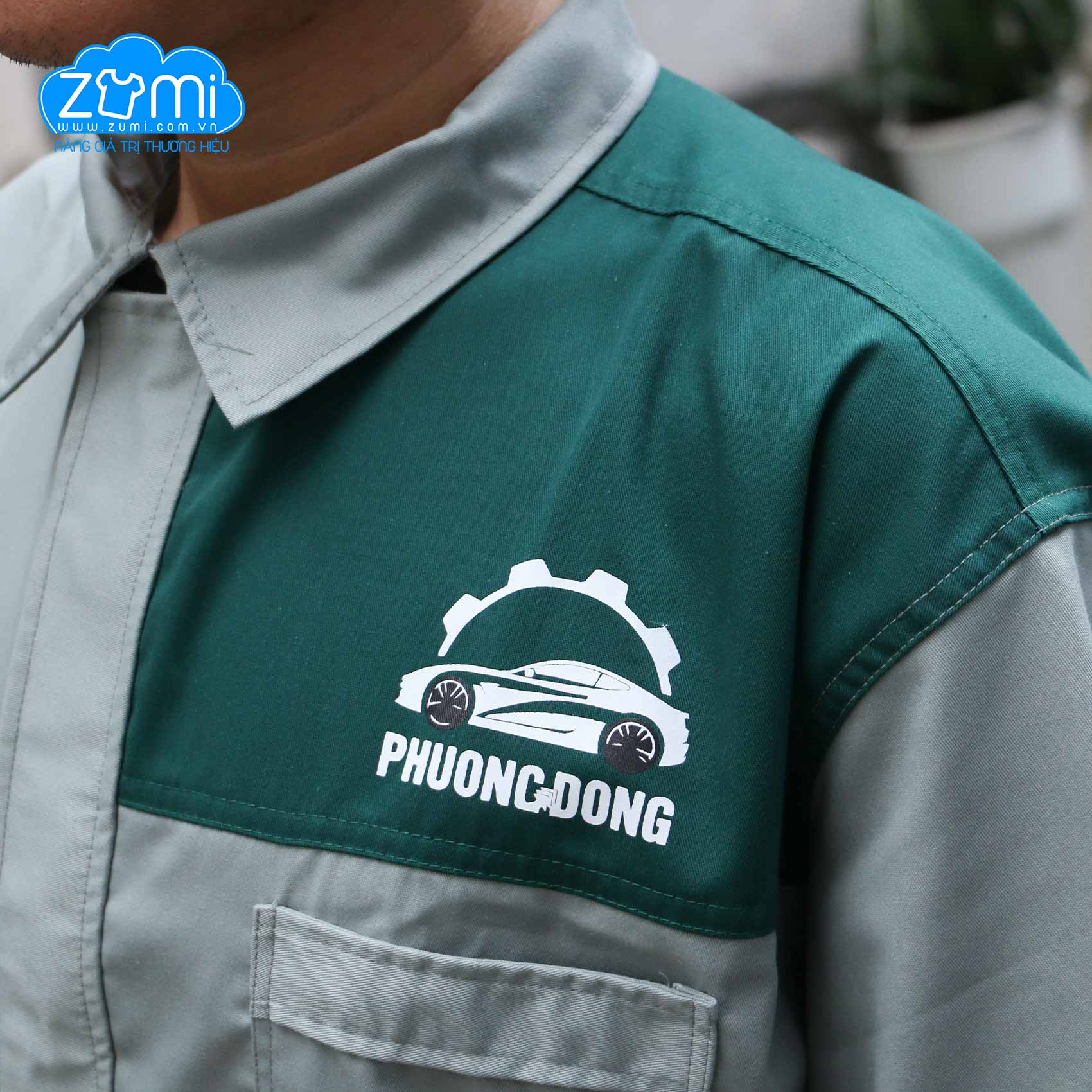 Quần áo Bảo Hộ Lao Động Phương Đông Mẫu 2