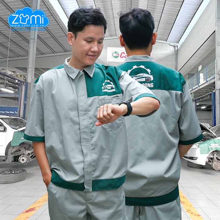 Quần áo Bảo Hộ Lao Động Phương Đông Mẫu 2