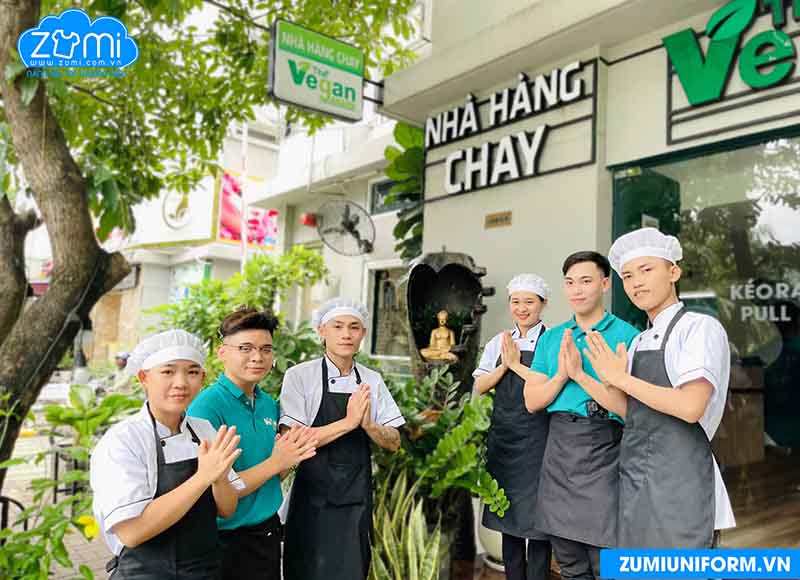 Áo đồng phục nhà hàng: Tăng chất lượng dịch vụ bằng vẻ ngoài chỉn chu