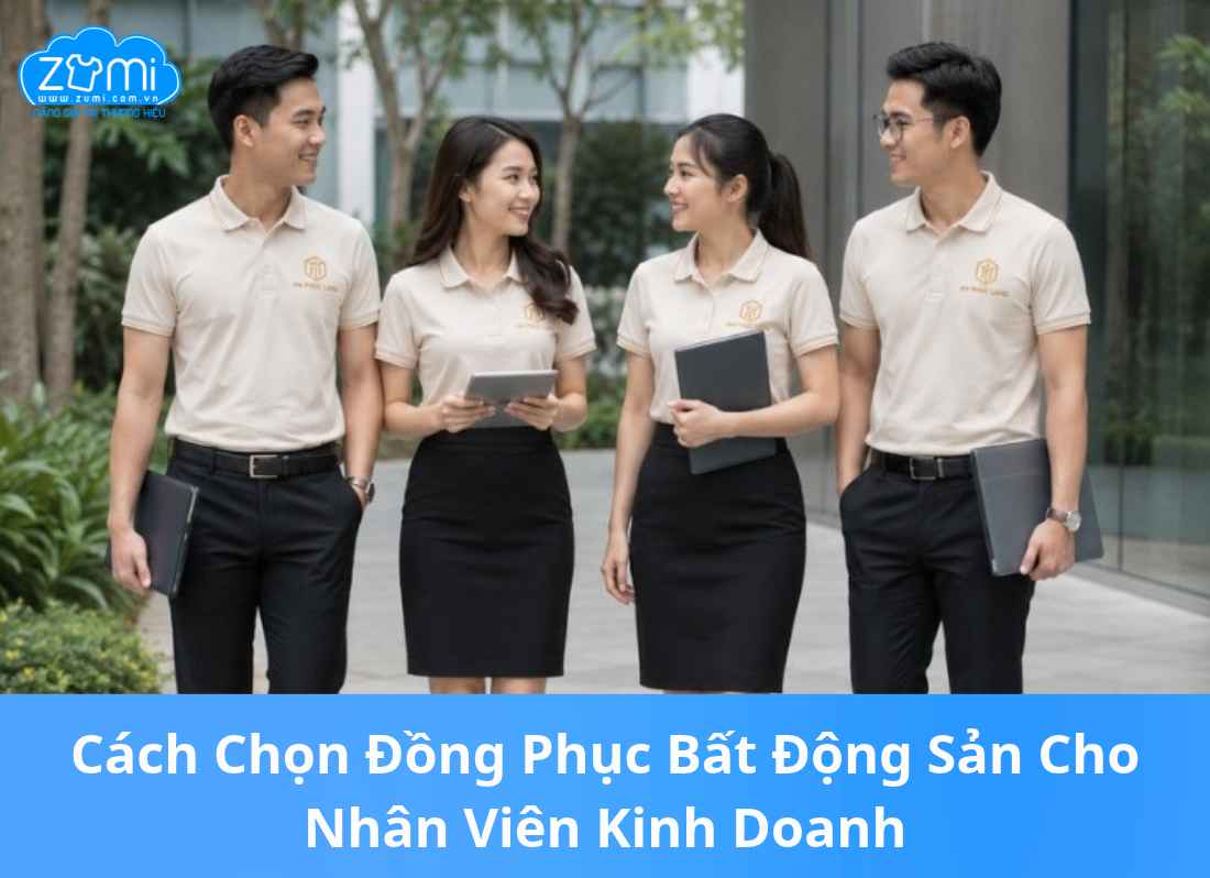 Cách Chọn Đồng Phục Bất Động Sản Cho Nhân Viên Kinh Doanh
