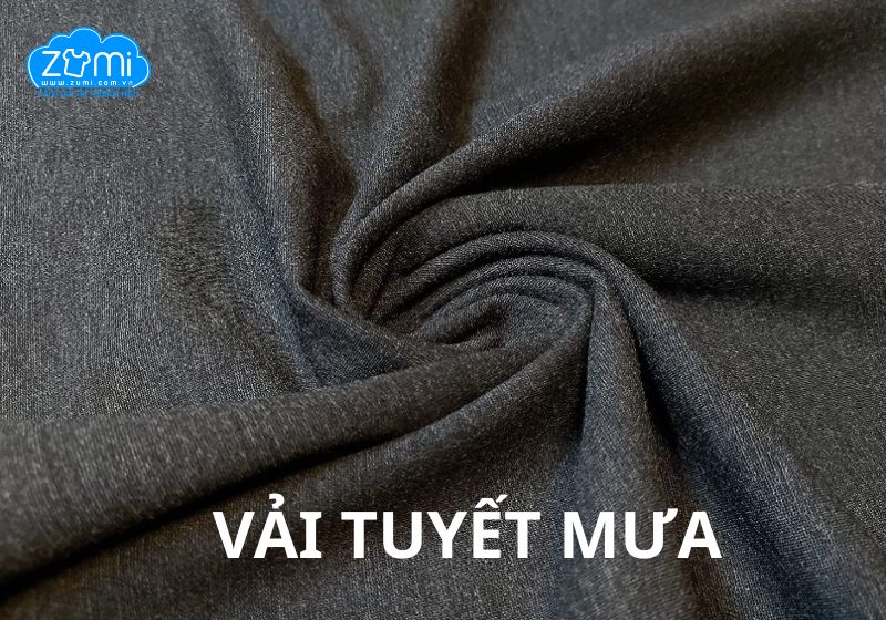 Chất Liệu Vải Tuyết Mưa Là Gì? Đặc Điểm Và Ứng Dụng Trong May Mặc