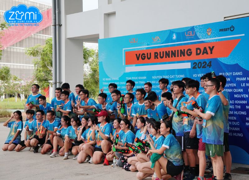 Đồng phục Zumi Đồng Hành Cùng VGU Sports Week