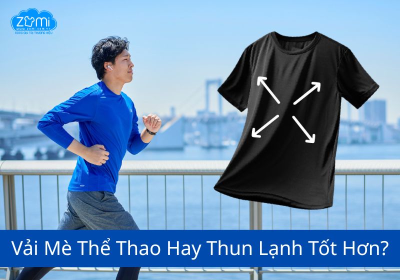 Vải Mè Thể Thao Hay Thun Lạnh Tốt Hơn? So Sánh Chi Tiết Từ A-Z