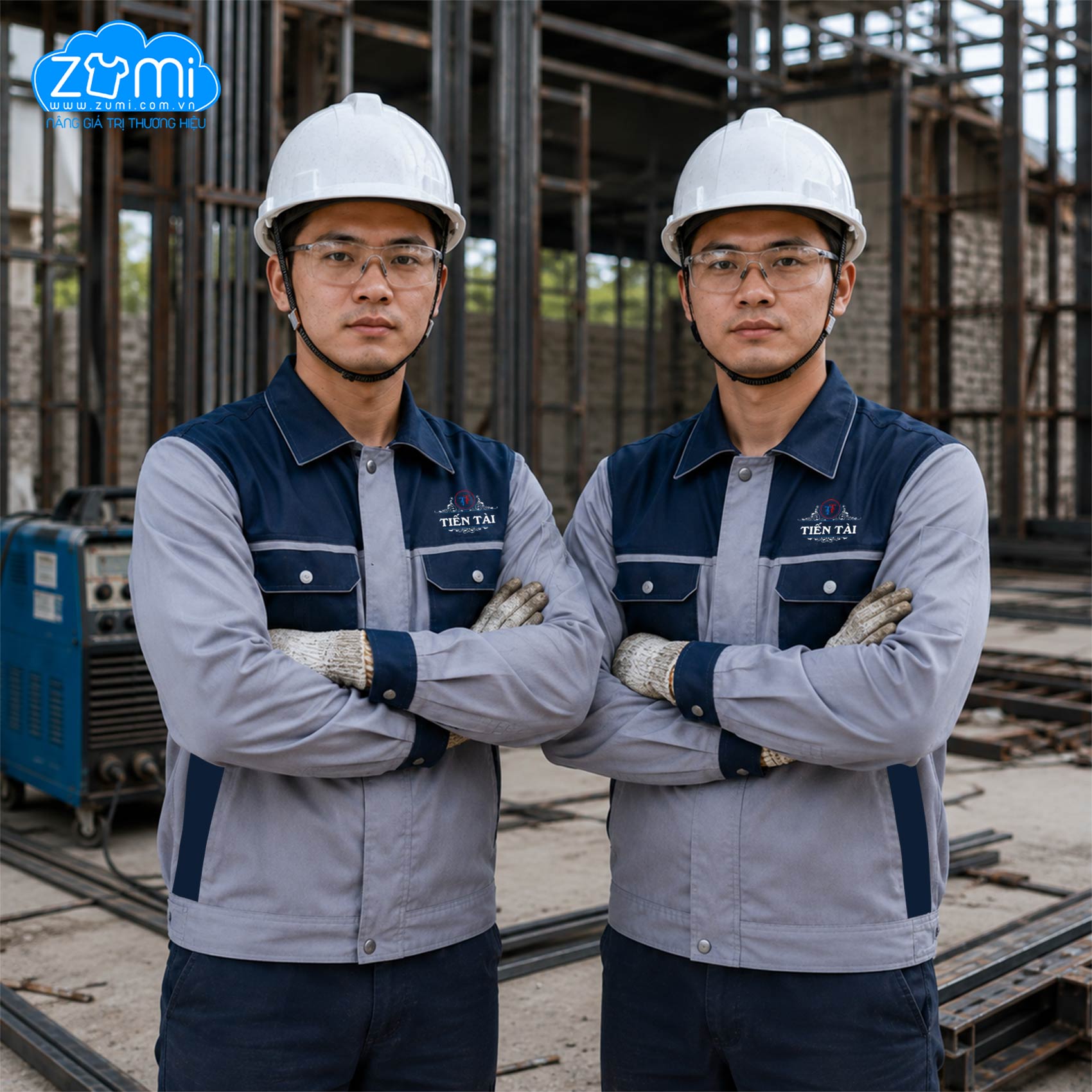 Quần Áo Bảo Hộ Lao Động Cửa Sắt Tiến Tài