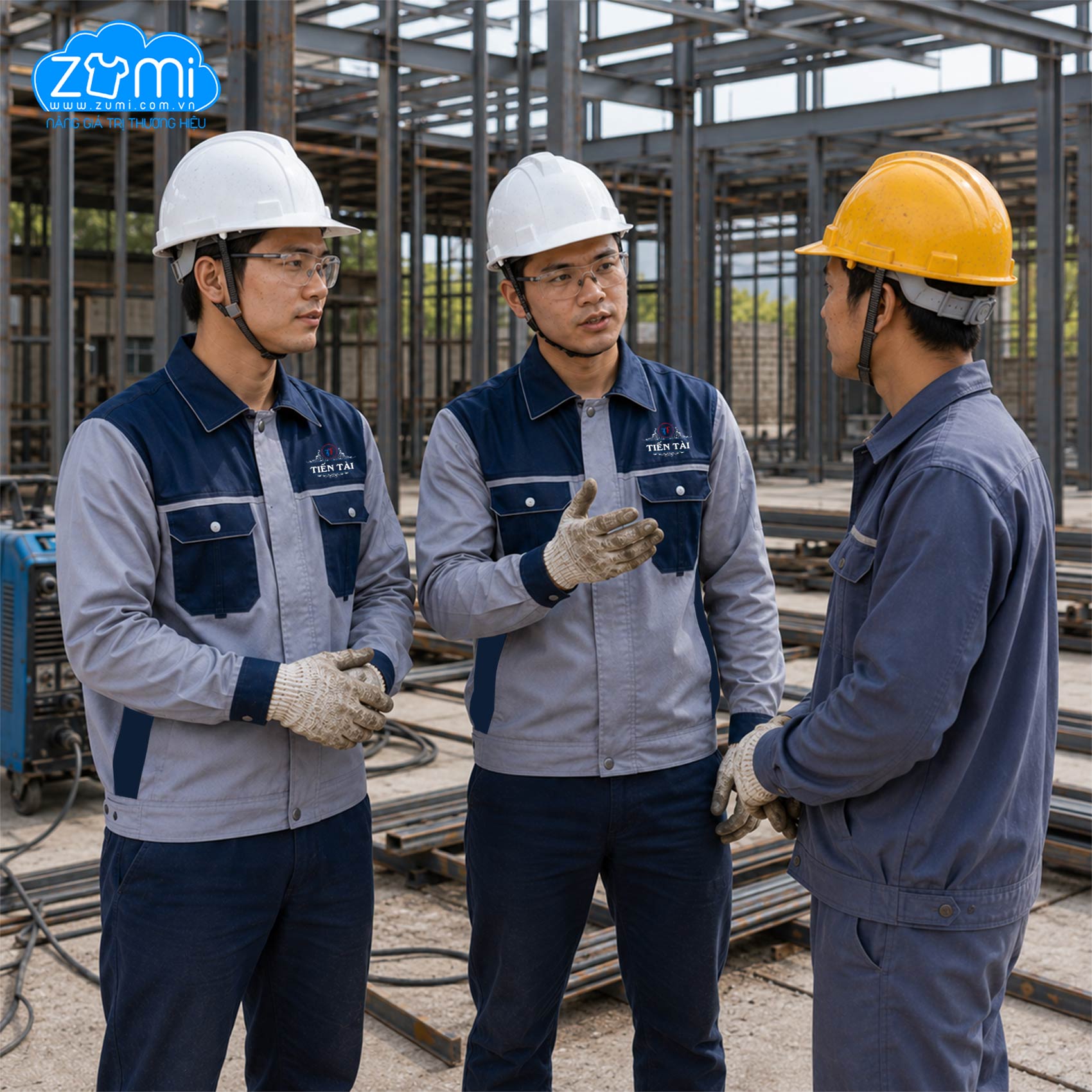 Quần Áo Bảo Hộ Lao Động Cửa Sắt Tiến Tài