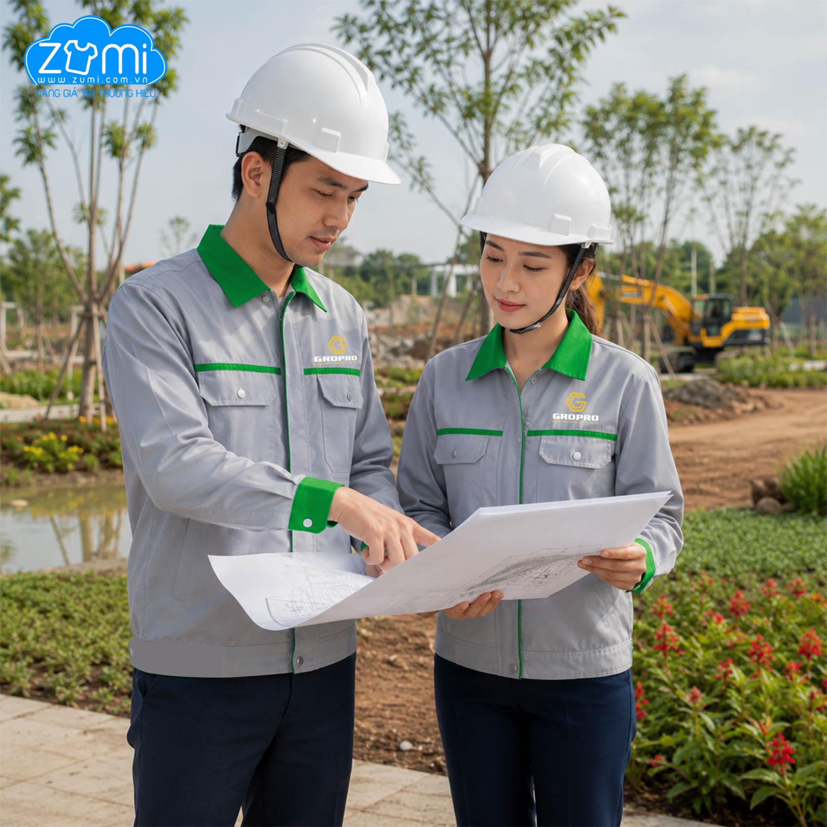 Áo Bảo Hộ Lao Động GROPRO