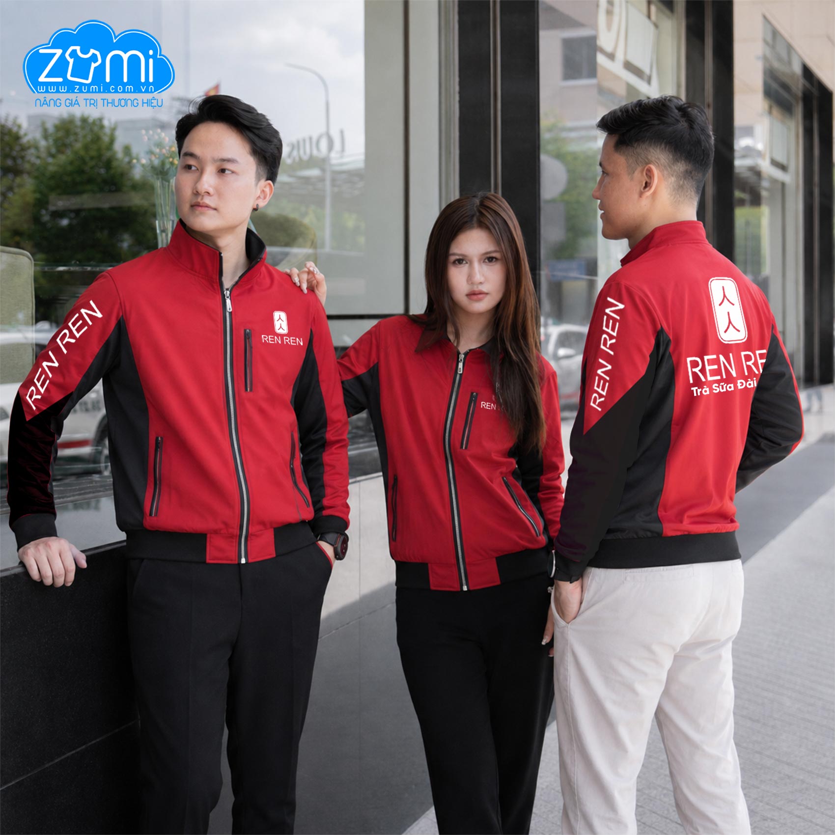 Áo khoác Đồng Phục - Trà Sữa Ren Ren