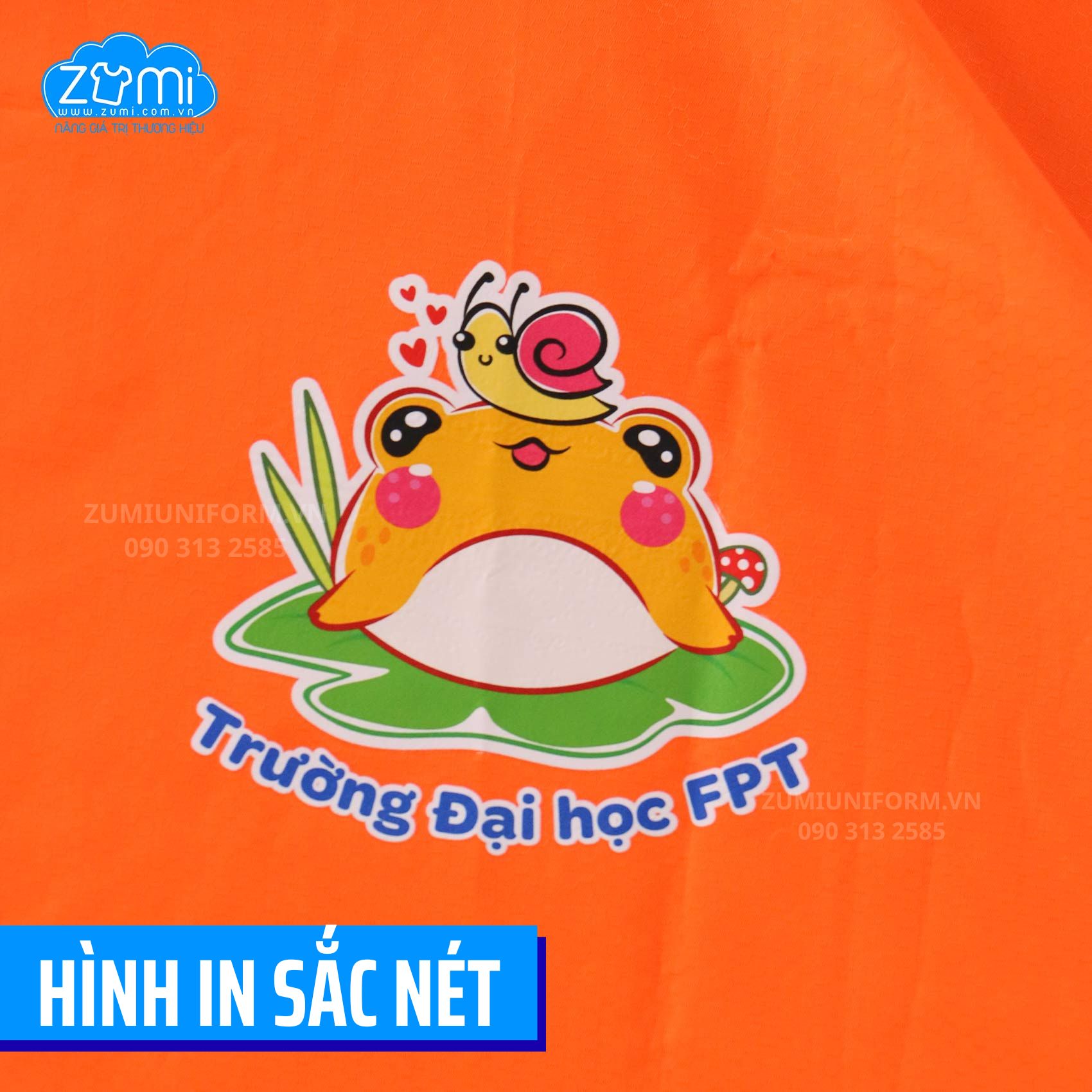 Áo Mưa Cánh Dơi Trường Đại học FPT