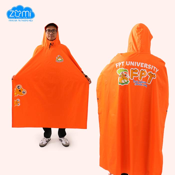 Áo Mưa Cánh Dơi Trường Đại học FPT