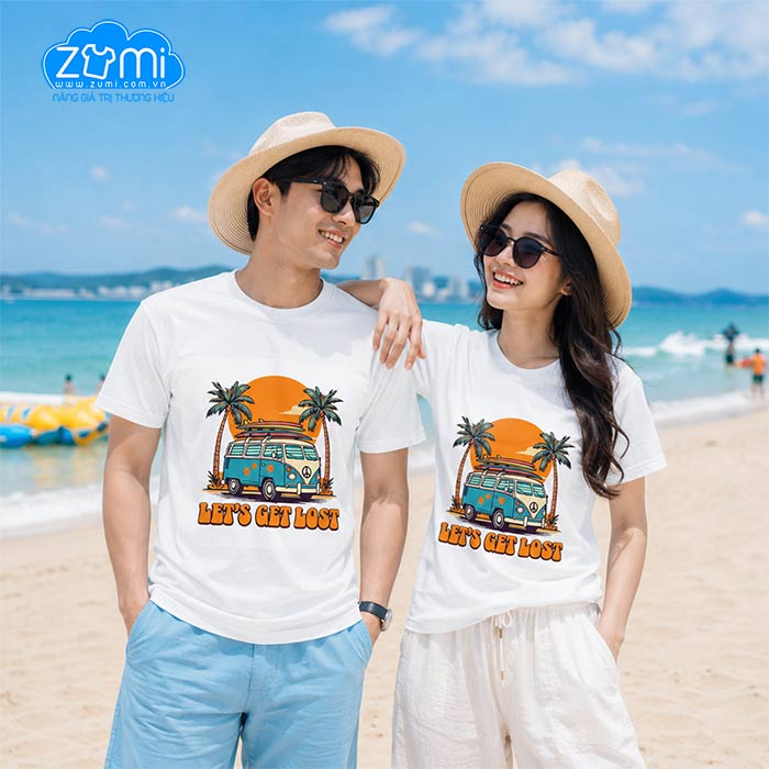 Áo Nhóm Teambuilding Đồng phục Đi Biển Mẫu 8