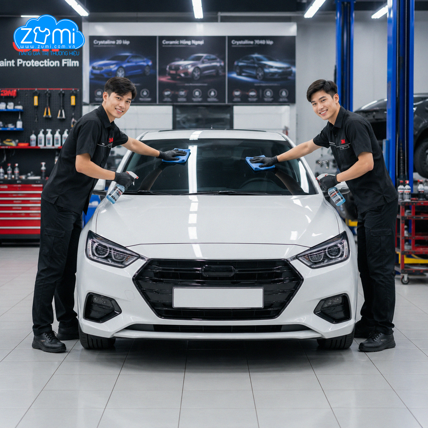 Áo Sơ Mi Đồng Phục Tay Ngắn 3M