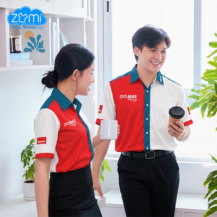 Áo Sơ Mi Đồng Phục Tay Ngắn GIVI