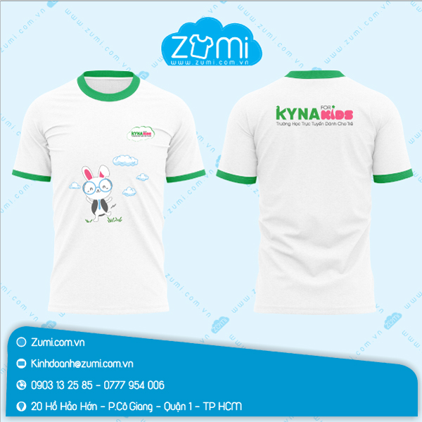 Áo Thun Đồng Phục Cổ Tròn - Kyna Kids - Z1118055