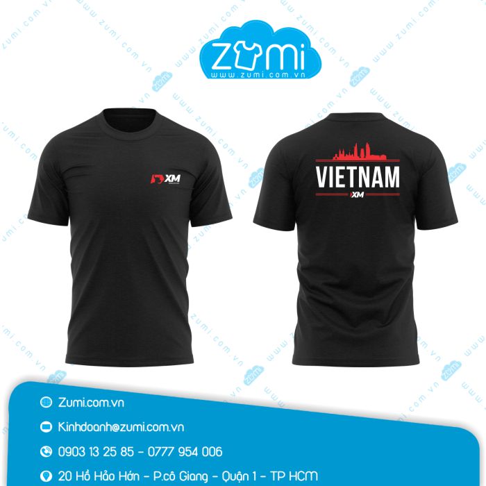Áo Thun Đồng Phục Cổ Tròn - XM Vietnam - Z1019051