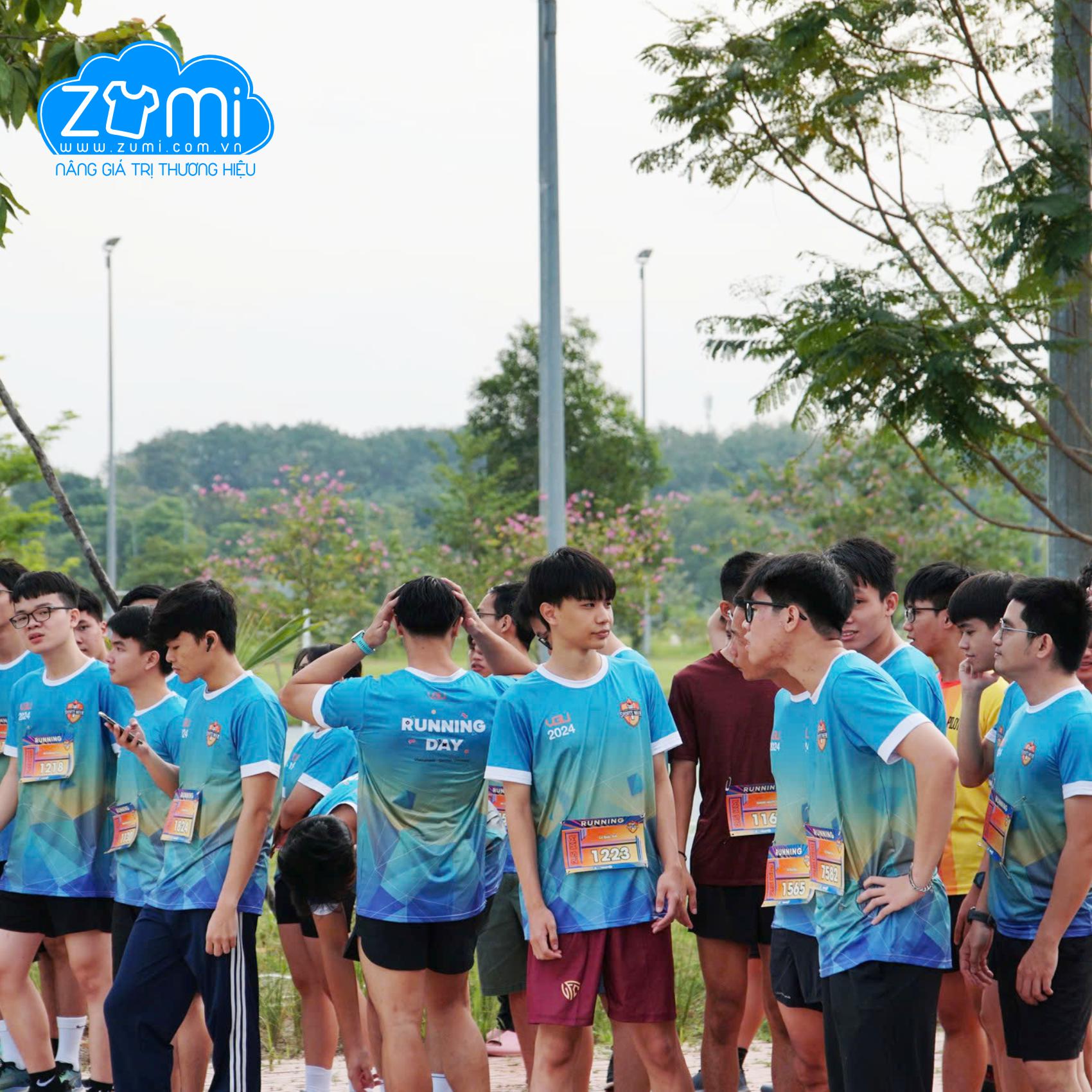 Áo Thun Đồng Phục 3D VGU Running