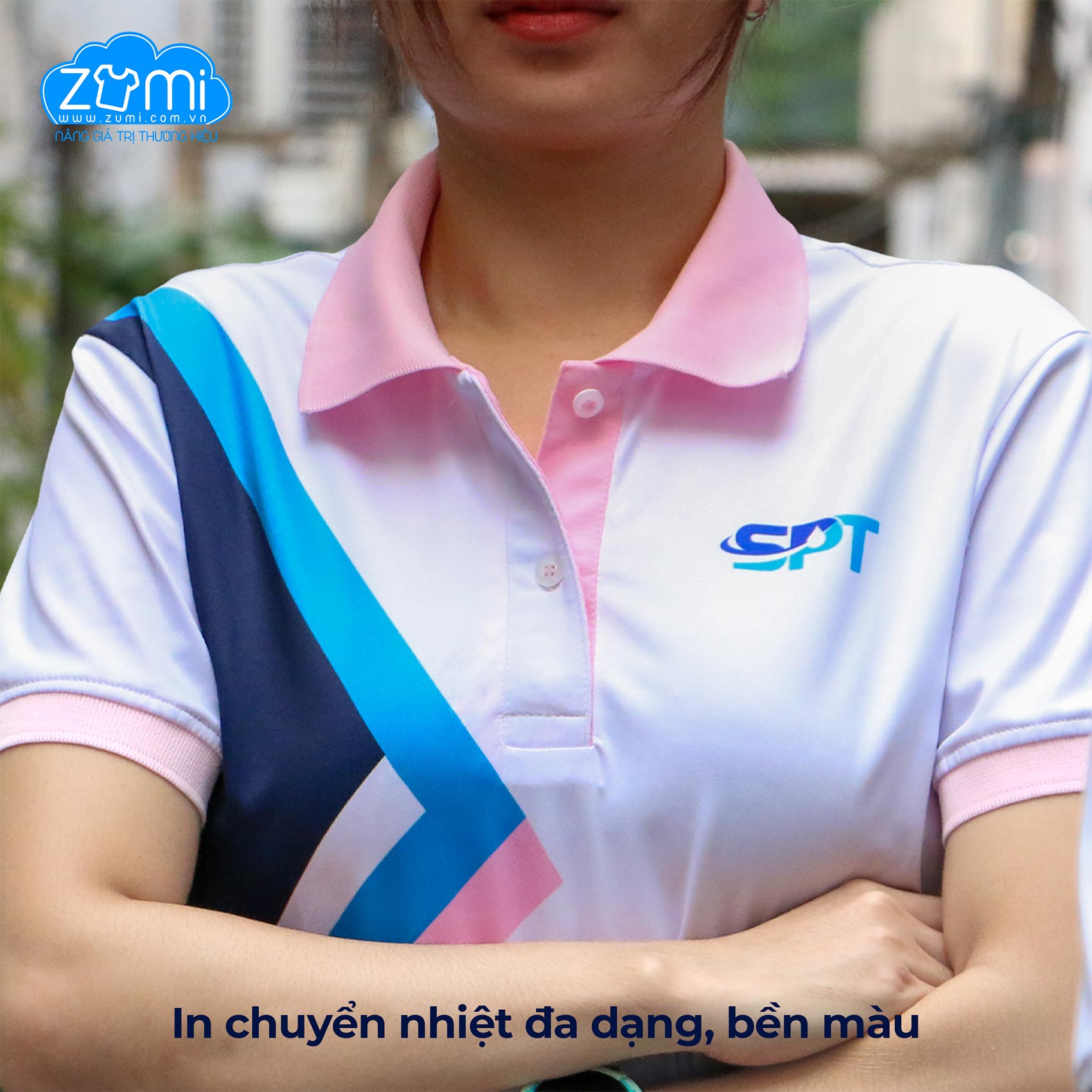 Áo Thun Đồng Phục - Áo công ty Vận Tải SPT