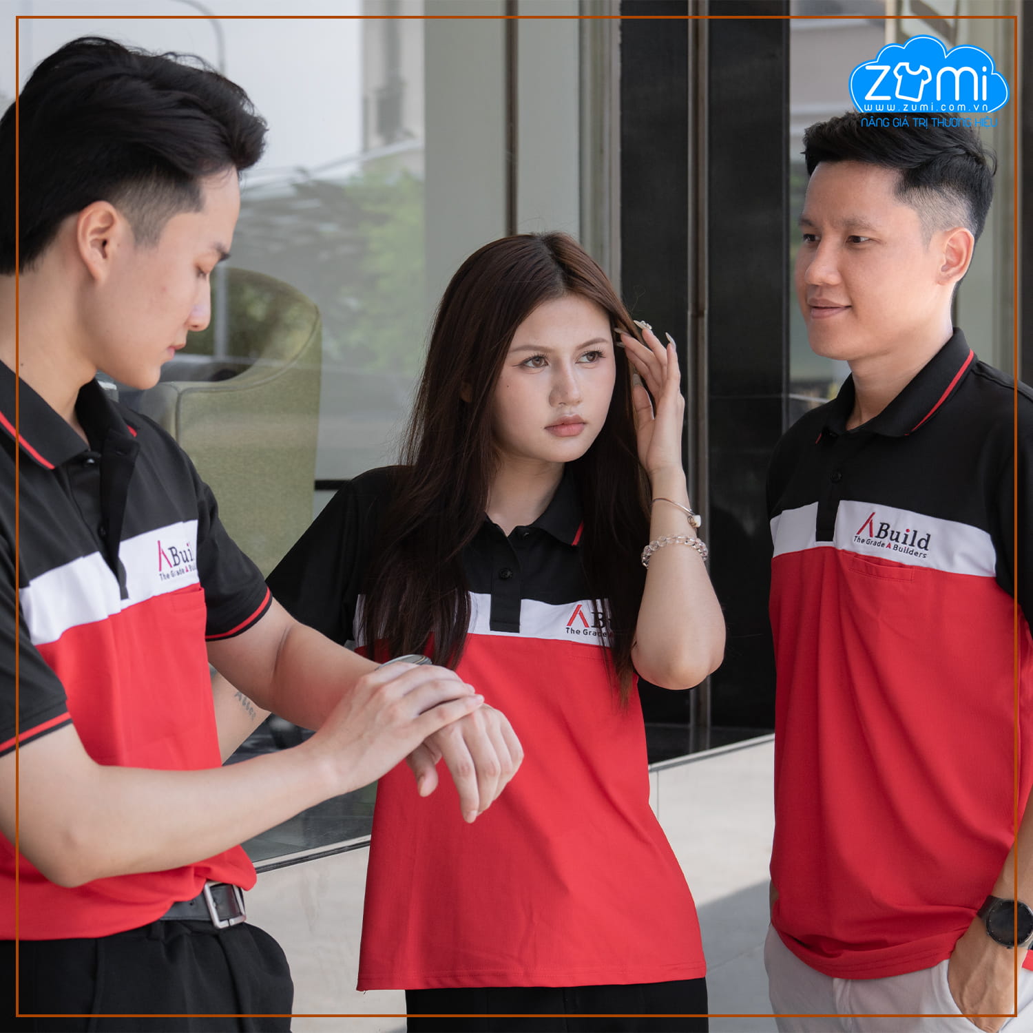 Áo Thun Đồng Phục - Áo polo công ty Abuild