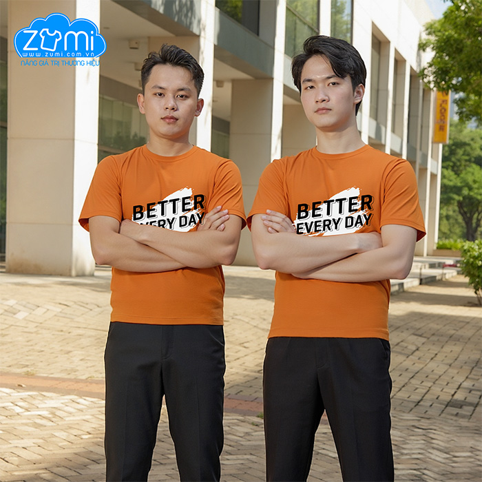 Áo Thun Đồng phục Cổ Tròn - Áo Nhóm Teambuilding Somo